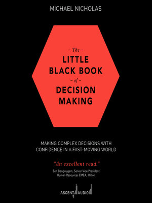 cover image of The Little Black Book of Decision Making